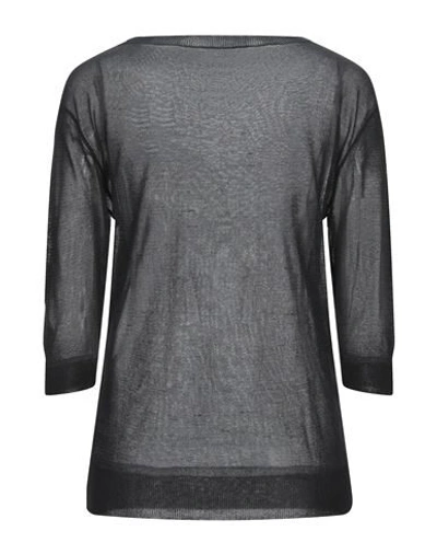 Zanone Sweaters In Black