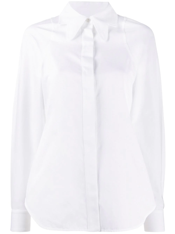 cut out collar top