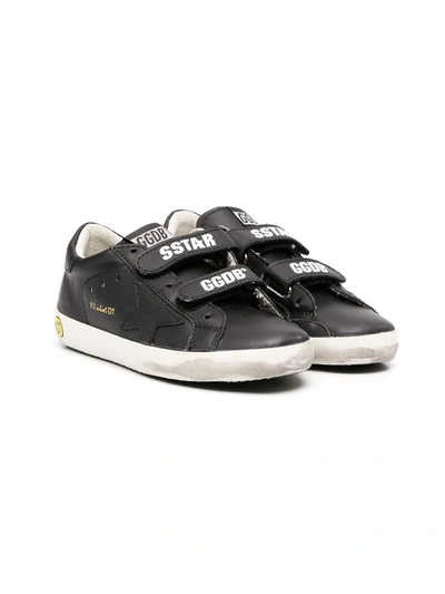 Golden Goose Boys Low-top Trainers In Black