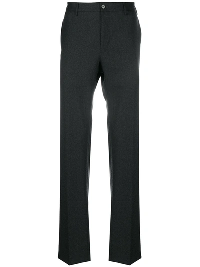 Shop Pt01 Straight-leg Trousers In Grey