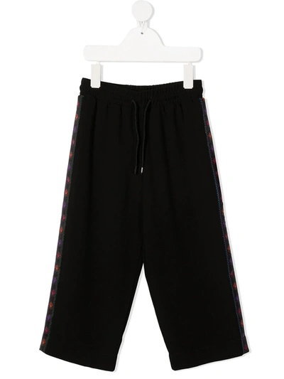 Shop Kenzo Girls Track Pants In Black