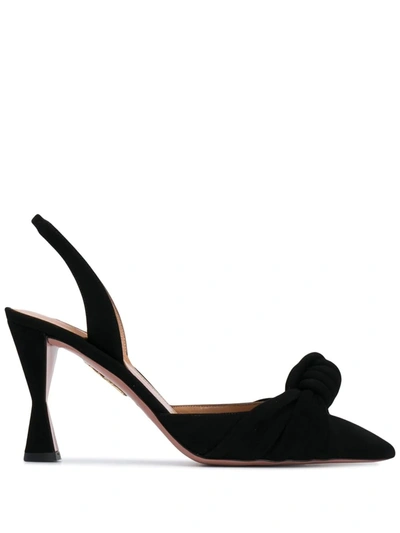 Shop Aquazzura Sandals In Black