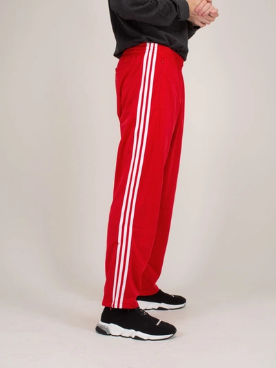 Shop Adidas Originals Fbird Track Pant Scarlet Red