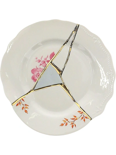 Shop Seletti Crack Detail Plate In White