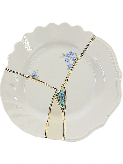 Shop Seletti Crack Detail Plate In White