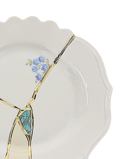 Shop Seletti Crack Detail Plate In White