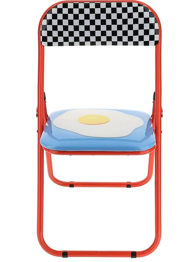 Shop Seletti Blow Chair In Blue