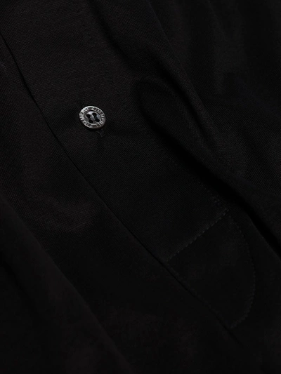 Shop Zimmerli Logo-band Boxer Shorts In Black