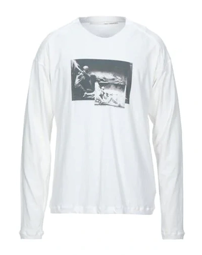 Shop Isabel Benenato T-shirts In White