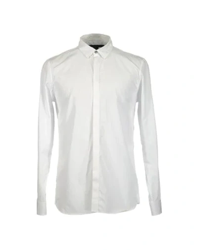 Shop Marc By Marc Jacobs Long Sleeve Shirts In White