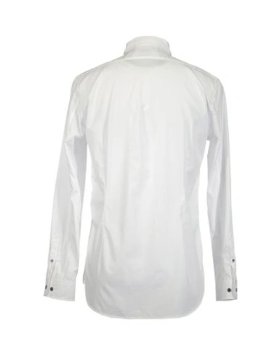 Shop Marc By Marc Jacobs Long Sleeve Shirts In White