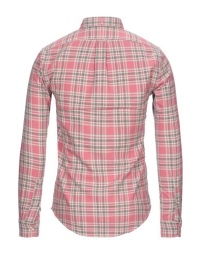 Shop Polo Ralph Lauren Man Shirt Pastel Pink Size L Cotton