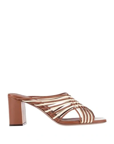 L'autre Chose Sandals In Tan
