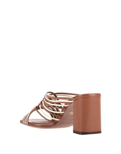 L'autre Chose Sandals In Tan