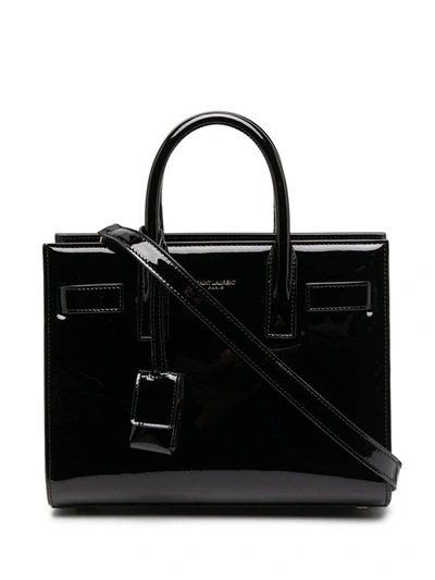 Shop Saint Laurent Sac De Jour Nano Leather Tote Bag