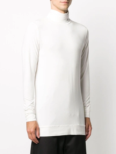 Shop Ambush Turtle-neck Sweater In White