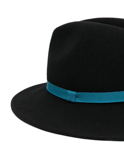 Shop Paul Smith Wool Hat In Black