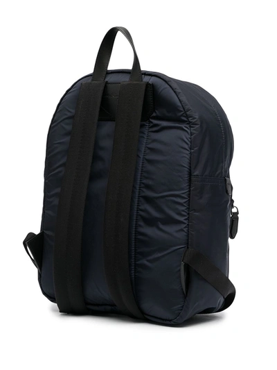 Shop Ferragamo Nylon Backpack In Blue