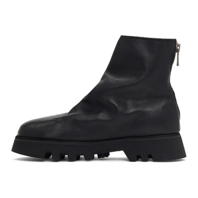 Shop Guidi Black Zo08v Boots In Blkt