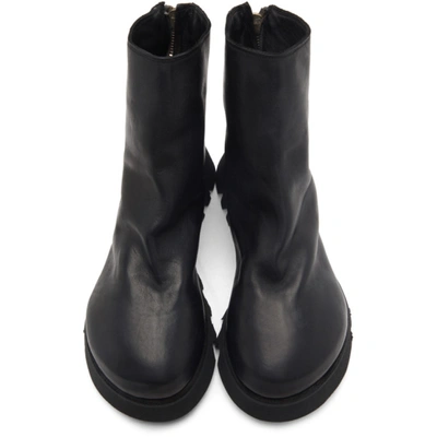 Shop Guidi Black Zo08v Boots In Blkt