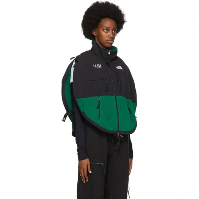 Shop Mm6 Maison Margiela Green The North Face Edition Fleece Circle Sweater In 650 Evergre