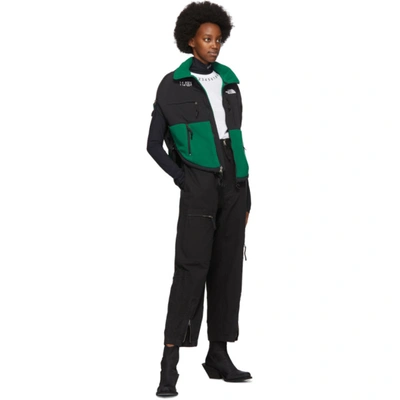 Shop Mm6 Maison Margiela Green The North Face Edition Fleece Circle Sweater In 650 Evergre