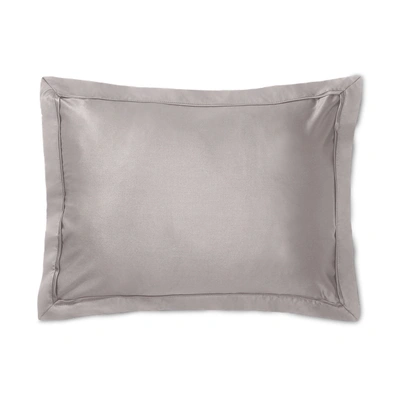 Shop Ralph Lauren Bedford Throw Pillow In Grey Dawn