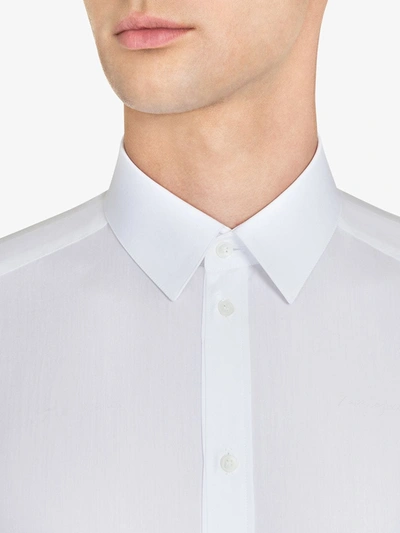 Shop Dolce & Gabbana Cotton-poplin Shirt In White