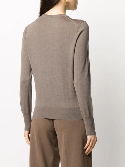 Shop Filippa K Fine Knit Sweater In Brown