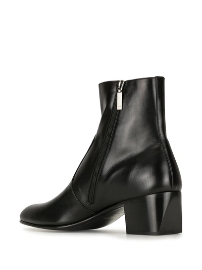 Shop Saint Laurent Cole Ankle Boots In Black