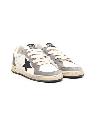 Shop Golden Goose Boys Low-top Trainers In White