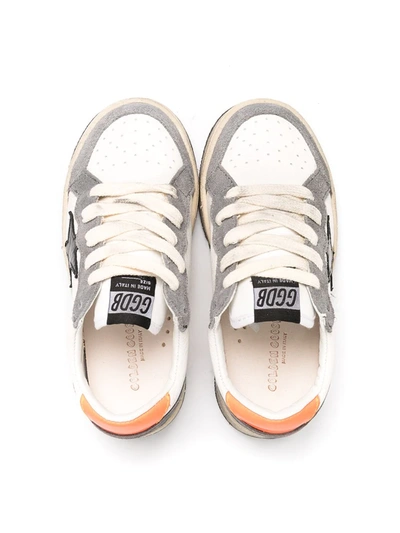Shop Golden Goose Boys Low-top Trainers In White