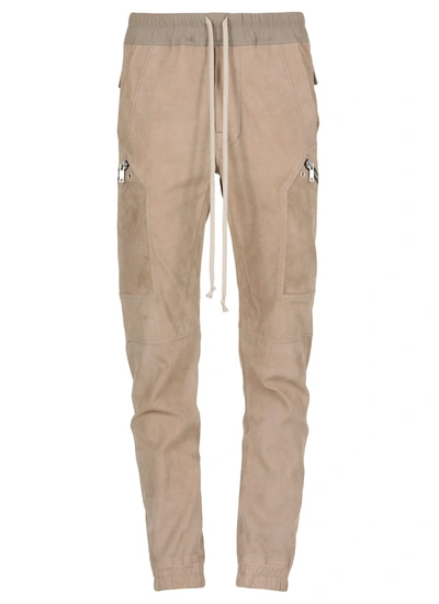 Shop Rick Owens Cargo Jog Pants In Dirt