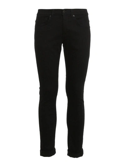 Shop Dondup George Black Jeans