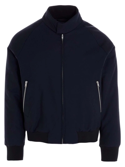 Shop Maison Margiela Bomber Jacket In Blue