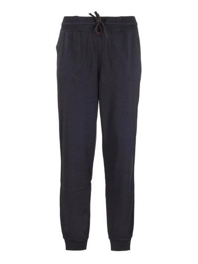 Shop Loro Piana Portland Sweat Pants In Blue