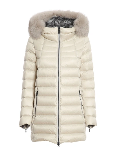 Shop Colmar Originals Hooded Padded Coat In Beige