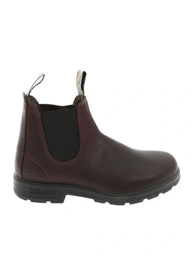 Shop Blundstone 150 Anniversary Ankle Boot In Plum Color In Purple