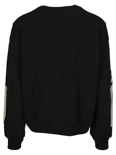 Shop Amiri Skeleton Print Sweatshirt In Black