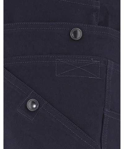 Shop Junya Watanabe Comme Des Garçons Cargo Pants In Blue