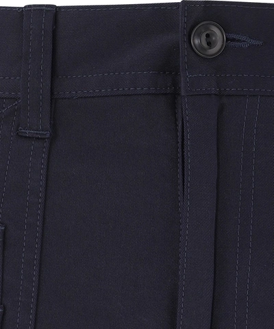Shop Junya Watanabe Comme Des Garçons Cargo Pants In Blue