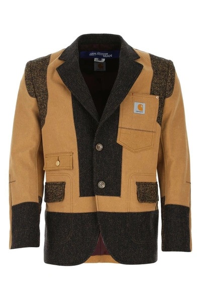 Shop Junya Watanabe X Carhartt Patchwork Jacket In Multi