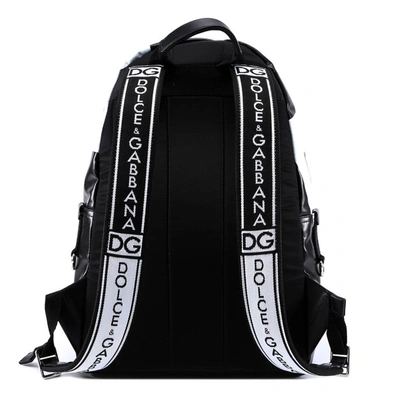Shop Dolce & Gabbana Vulcano Backpack In Black