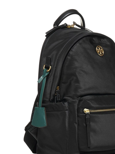 Shop Tory Burch Piper Zip Backpack In Black