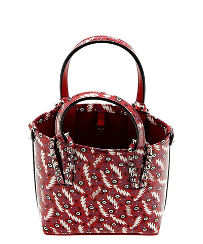Shop Christian Louboutin Cabata Mini Tote Bag In Red