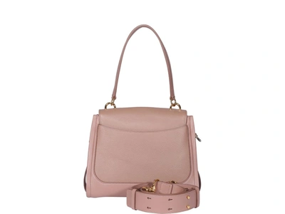 Shop Chloé Tess Day Small Shoulder Bag In Pink