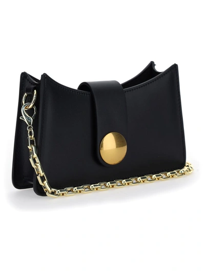 Shop Elleme Mini Baguette Shoulder Bag In Black