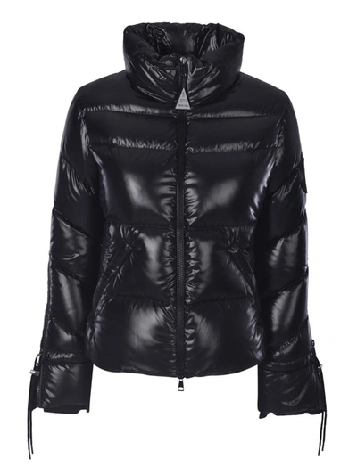 Shop Moncler Padded Down Jacket In Black