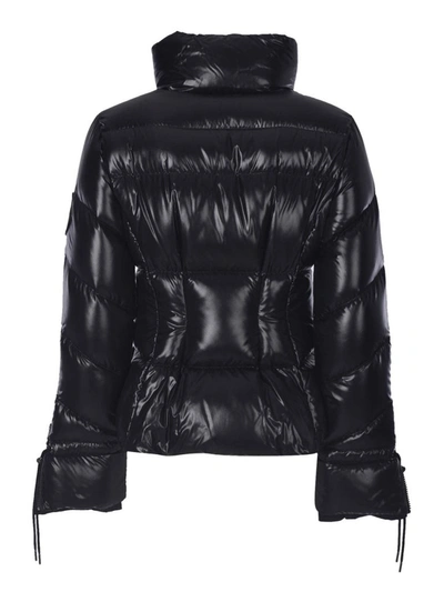 Shop Moncler Padded Down Jacket In Black