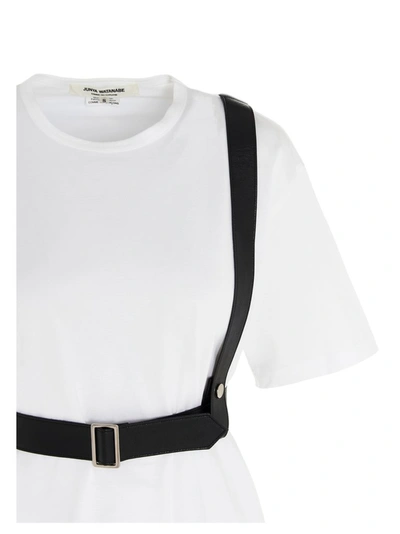 Shop Junya Watanabe Harness Detailed T In White